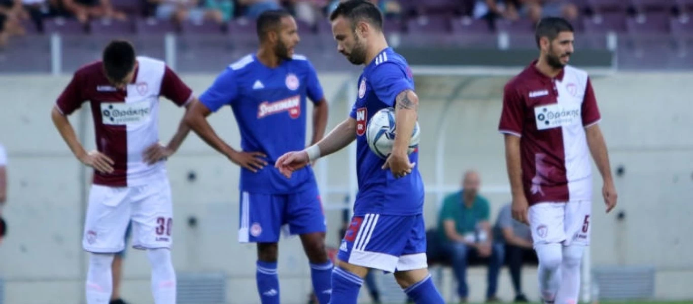 Νικηφόρα πέρασαν οι «ερυθρόλευκοι» από την Λάρισα: ΑΕΛ – Ολυμπιακός 0-1